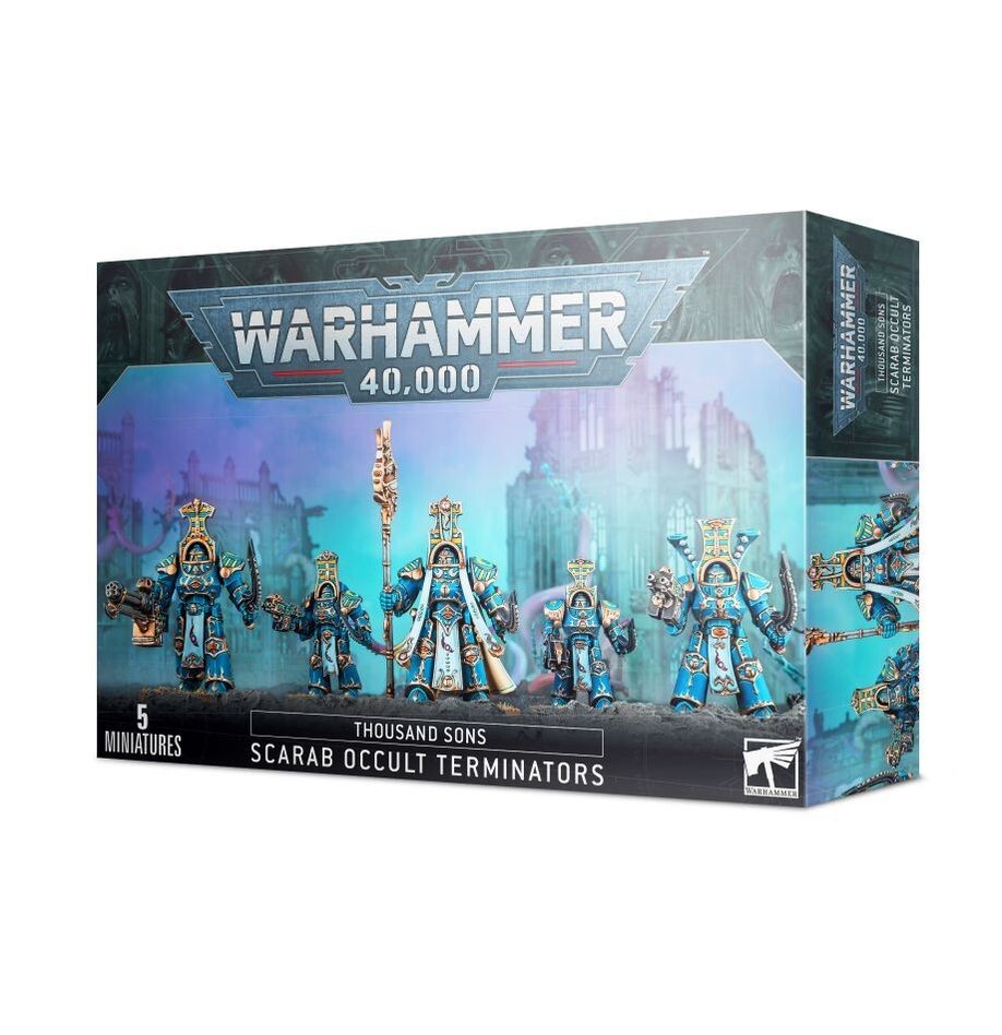 Scarab Occult Terminators - Thousand Sons - Brand New - Warhammer 40k GW