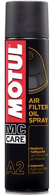 MOTUL MC CARE A2 AIR FILTER OIL SPRAY 400 ml Luftfilterölspray Luftfilteröl