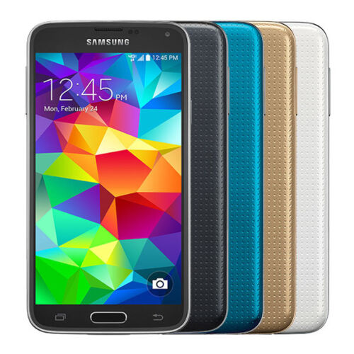 SamsungGalaxy S5 G900V 16G Verizon Android Factory Unlocked Smartphone Very Good - Afbeelding 1 van 8