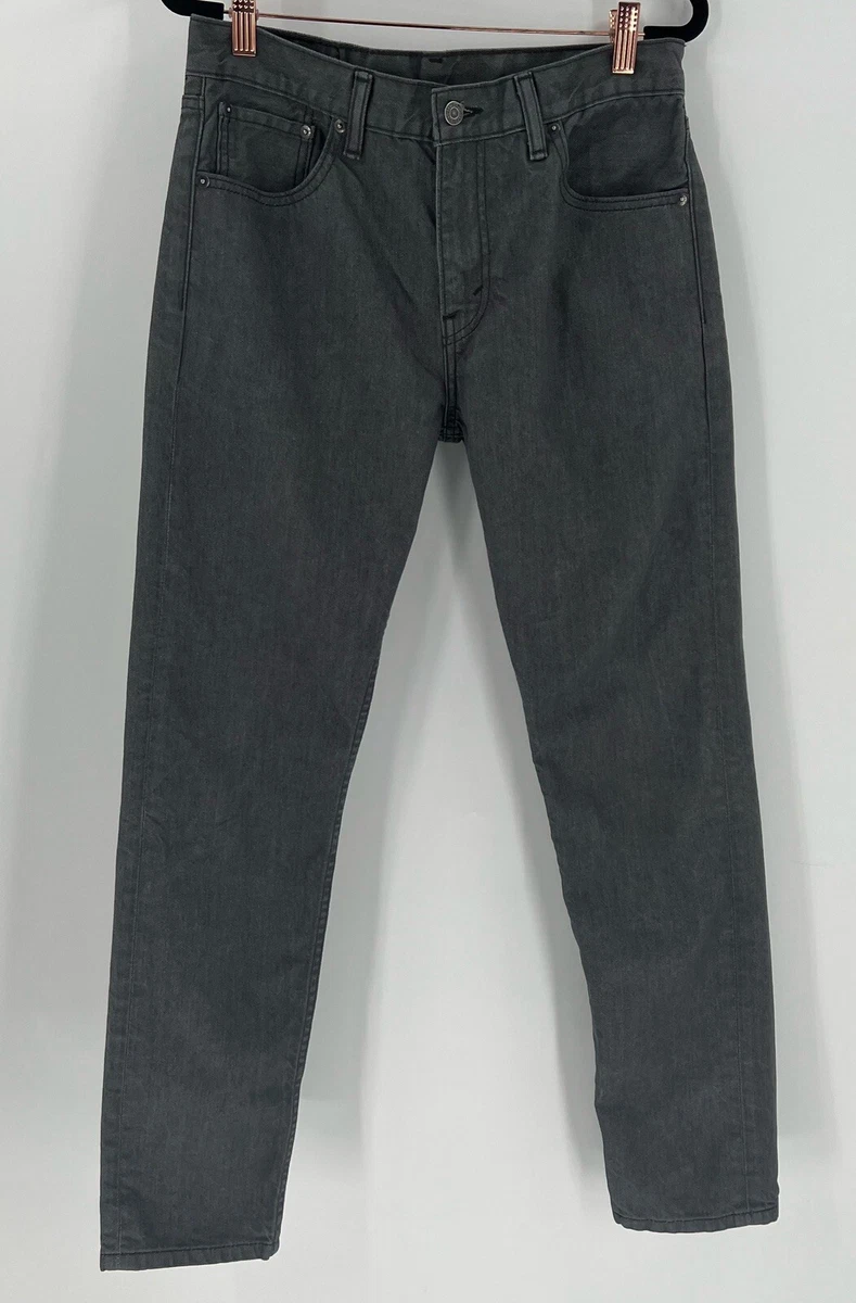 Levi s men s 508 jeans regular tapered W30 L32 mid grey denim eBay