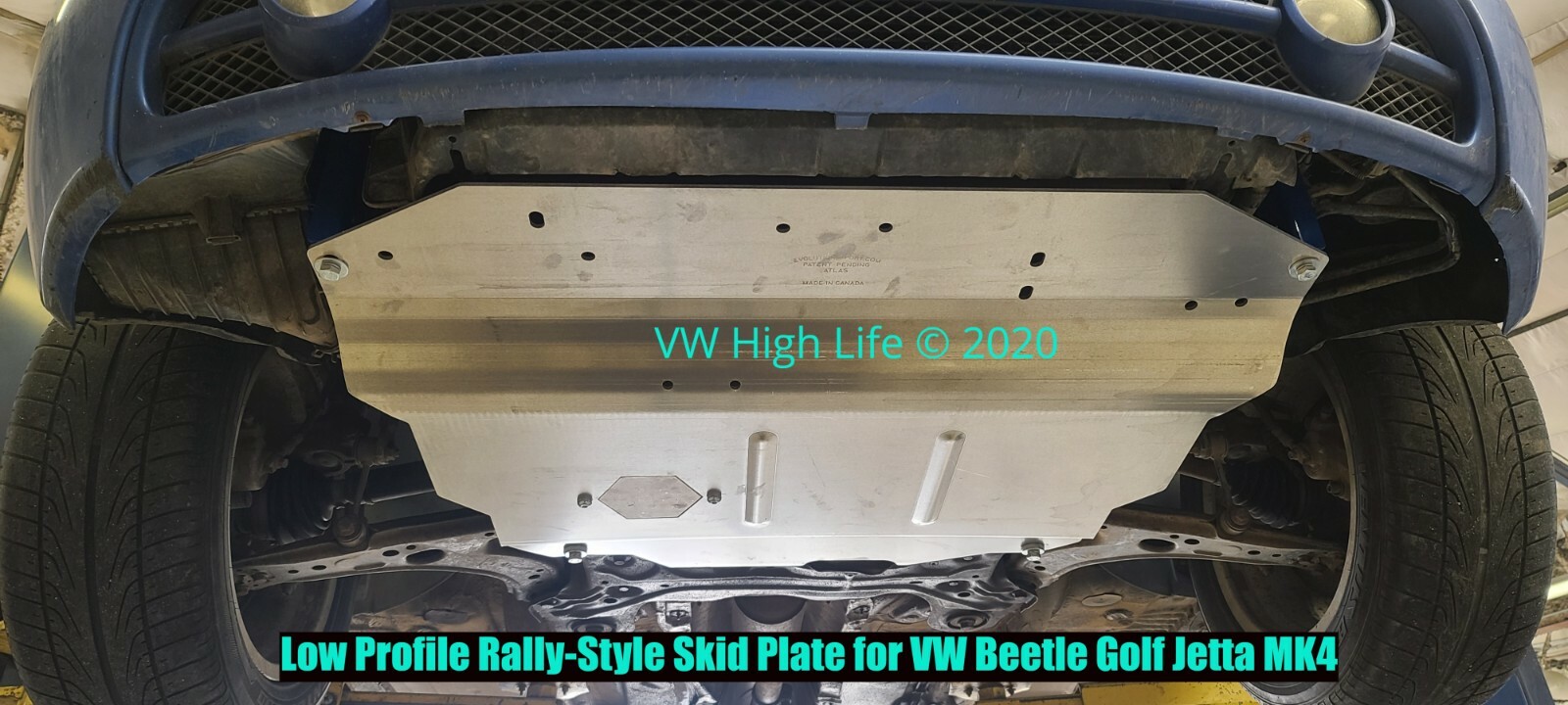Ultimate Rally Style Skid Plate for VW Jetta MK4 19992005 Golf 1999