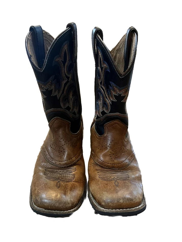 Botas Justin Niños Talla 2D Cuero 7010Y Foto 2 de 4