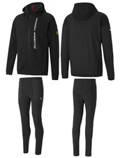 MEN'S PUMA SCUDERIA FERRARI RACE MCS HOODED JACKET + MATCHING PANTS TRACKSUITS