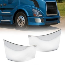 Side Bumper End Trim Cap Chrome Pair Volvo Vnl 300 430 630 670 730 780 2004-2015