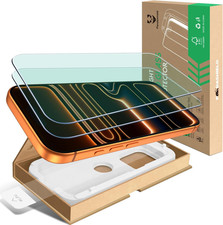 2-Pack Anti-Blue Light Screen Protector for Iphone 17 Pro Max/16 Pro Max,Eye Car