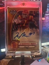 2024 Bowman U Chrome True Gold Refractor Jo'Quavious “Woody” Marks Auto /50