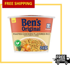 Ben's Original Roasted Chicken Flavored Rice Microwave Ready, 2.4oz, Pack of 8