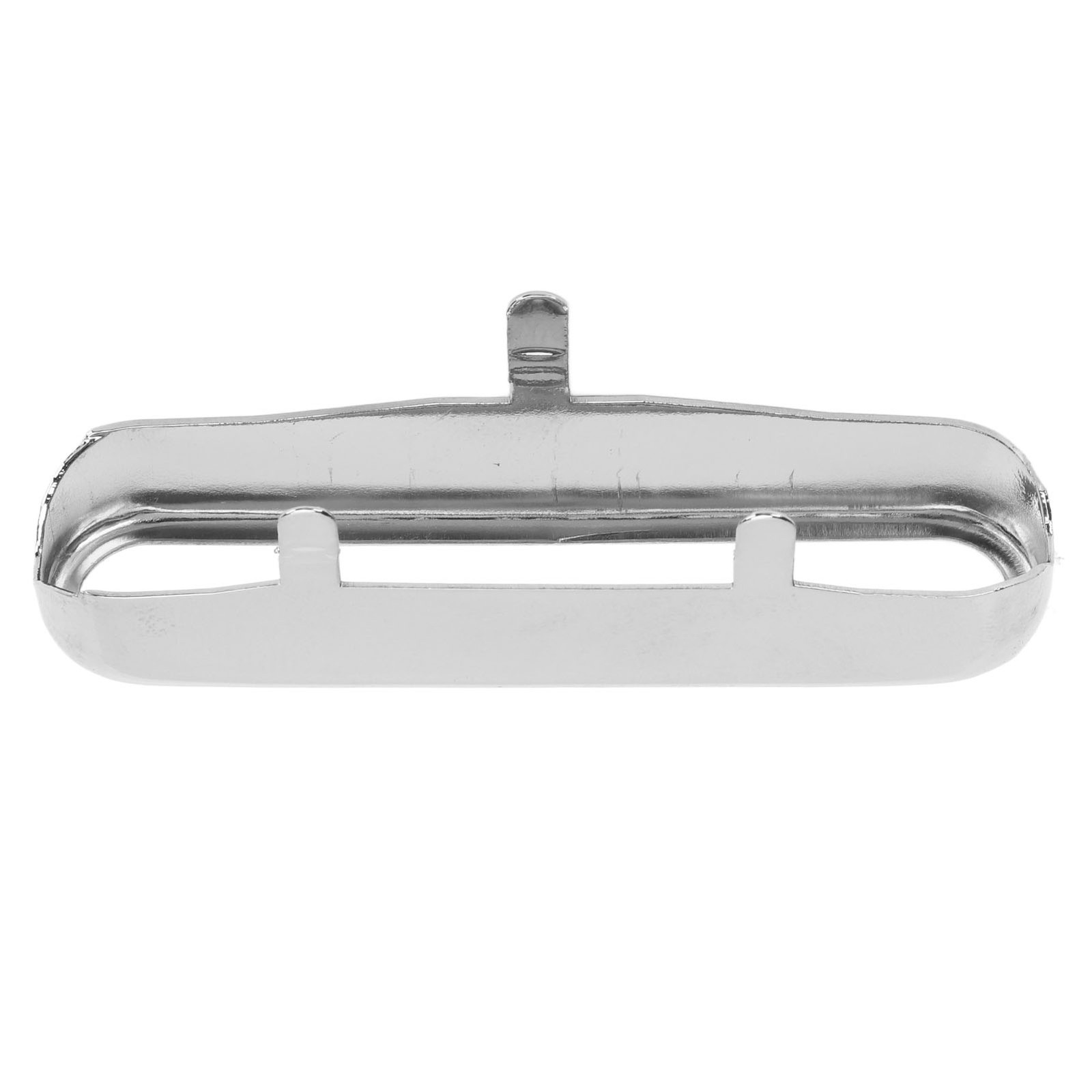 Guitar Pickup Cover Beautiful Silver Sturdy Metal Portable Guitar Pickup Shell F