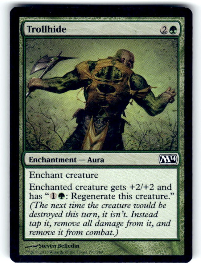 Magic 2014 (M14) #197 Trollhide