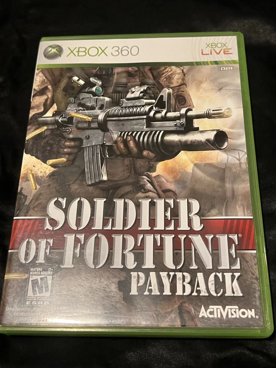 JEU XB360 SOLDIER OF FORTUNE : PAYBACK - Cash express