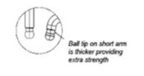 EKLIND 17609 Double-Ball-Hex-L Key allen wrench - 9pc set Metric MM sizes 1.5... - Image 2 of 4