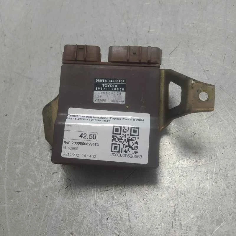 Centralina ecu iniezione Toyota Rav 4 II 2004 89871-20030 131000-1041 - Immagine 4 di 4