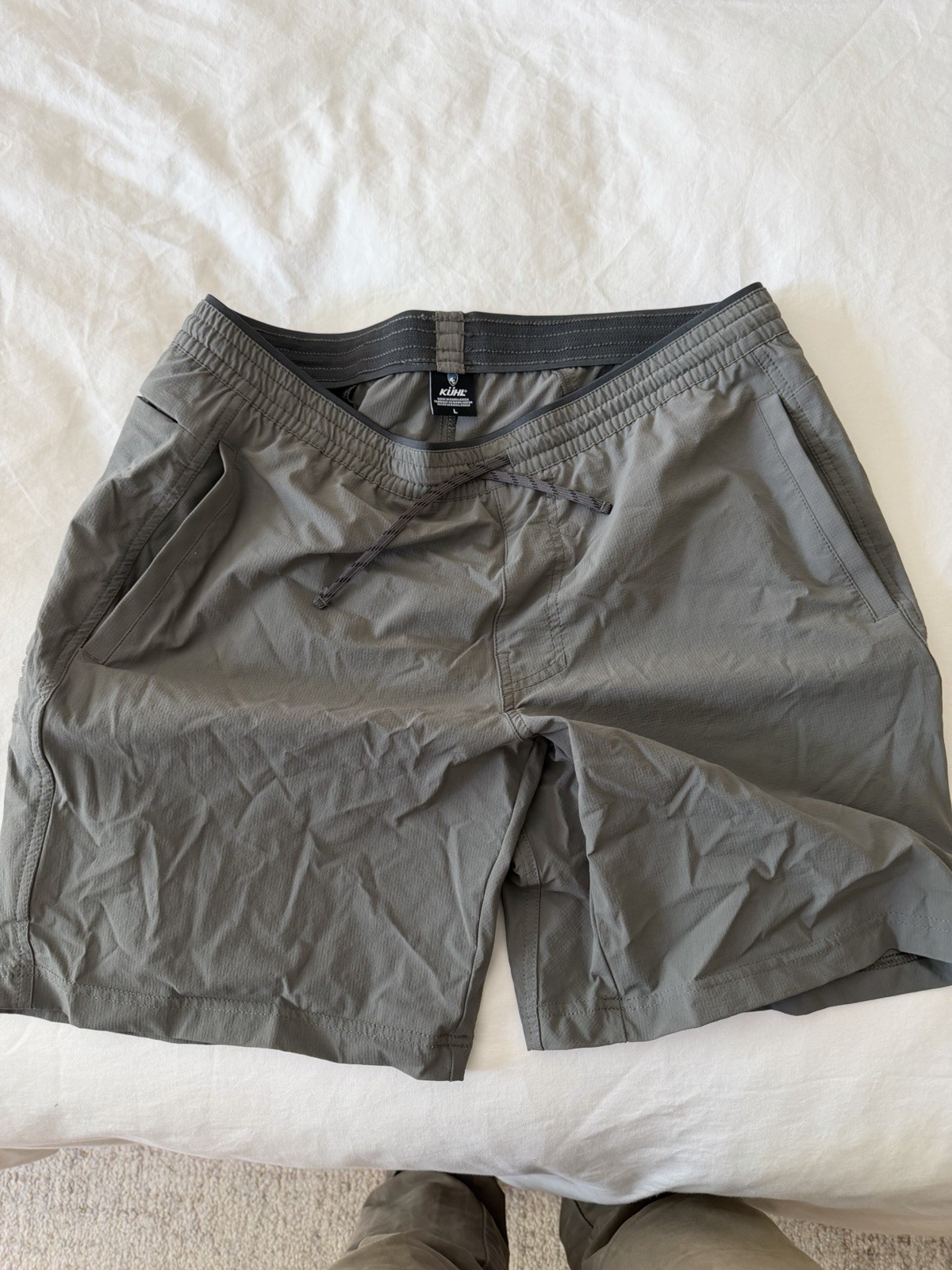 Kuhl Kruiser Short Men's Gun Metal Athletic Shorts M Lightweight Quick Dry