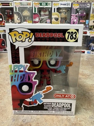 Funko Pop! Birthday Glasses Deadpool 783 Target Exclusive
