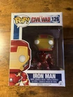 Funko Pop! Captain America Civil War Iron Man #126 Vinyl Figure