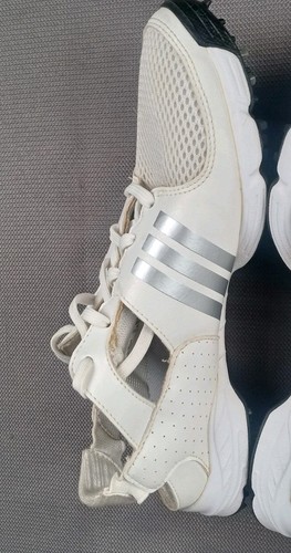 Adidas Golf Women Shoe Size 7 Climacool Slingback White Spikes Cleats Slip On - Picture 12 of 18