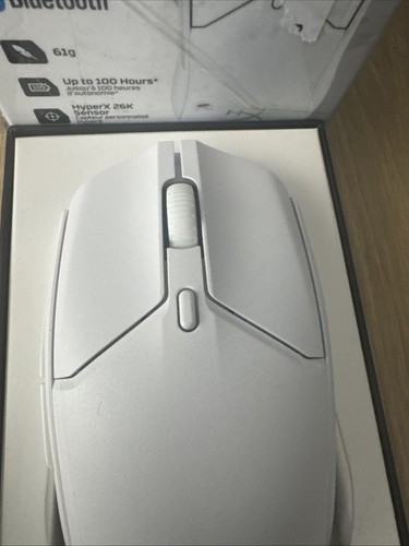 HyperX Pulsefire Haste 2 - Bezprzewodowa mysz do gier (biała) - Zdjęcie 5 z 15