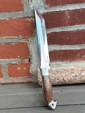 Tanto knife-13”inches Hunting Survival combat-Tactical-forged Fix Blade - Wood