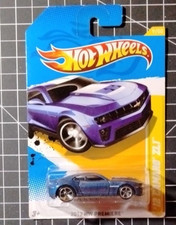 Hot Wheels 2012 HW Premiere 2012 Camaro ZL1 Blue***