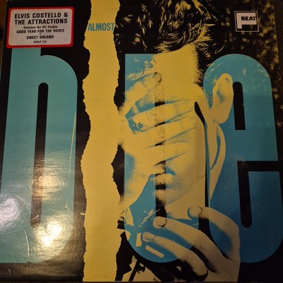 Elvis Costello & The Attractions - Almost Blue LP Album Vinyl Schallplatte - EX/VG+ 