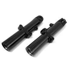 Fork Sliders Lower Legs for Harley Touring Road King Electra Street Glide Black