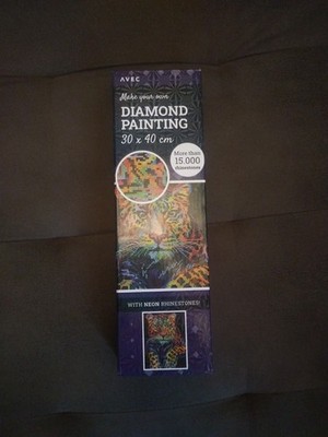 DIY Diamond Painting - Leopard NEON