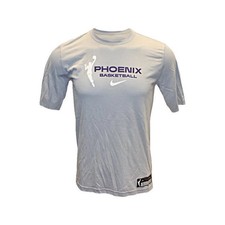 Diana Taurasi Phoenix Mercury Grey Short Sleeve Warmup Shirt (Size M)