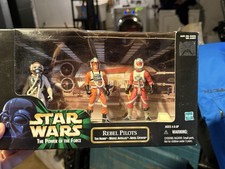 Hasbro Star Wars Power of the Force Rebel Pilots Action Figures 4.5  Toy