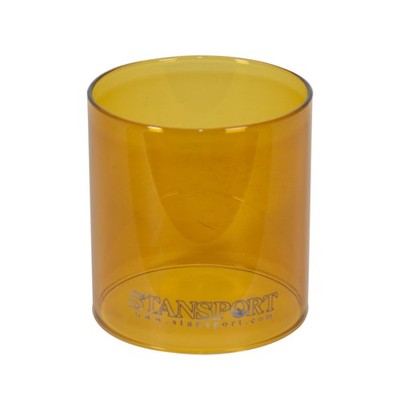 Amber Propane Lantern Globe HeavyDuty Glass 4.5 Inch Diameter for Camping
