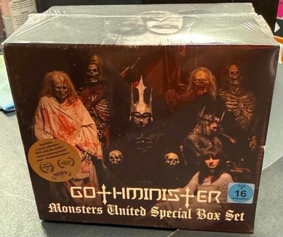 Gothminister - Monsters United Special Box Set : New/Sealed 7 x CDs
