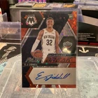 E.J. Lidell Mosaic 2022-23 #FB-EJL Red Prizm /49 Auto RC Pelicans