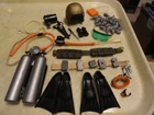 vintage 1960's gi joe accessories lot