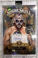 true 1/1 color match Tyson Fury Sugar Skull Auto
