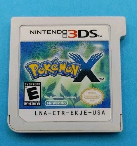 Pokemon X (Nintendo 3DS, 2013) Authentic Tested Cartridge Only Loose