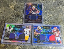 2025 Panini Select PATCHES Patrick Queen Treveyon Henderson Marquise Brown