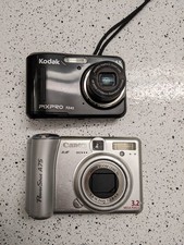 PARTS ONLY Kodak PIXPRO FZ43 Digital Camera Canon Powershot A75