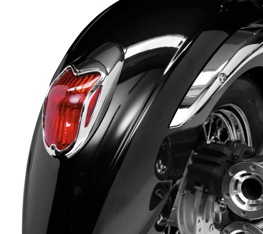Taillight Cover Chrome for Kawasaki VN900 & VN1500/VN1600 Mean Streak