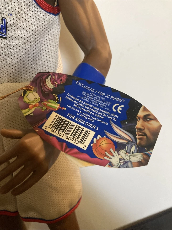 Figura Michael Jordan Tune Squad 1996 resina 20" exclusiva de JC Penney Space Jam Foto 2 de 4