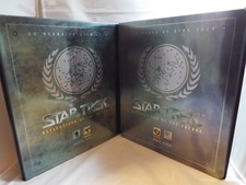 STAR TREK 30 YEARS PHASE 1 AND 3 COLLECTORS BINDERS