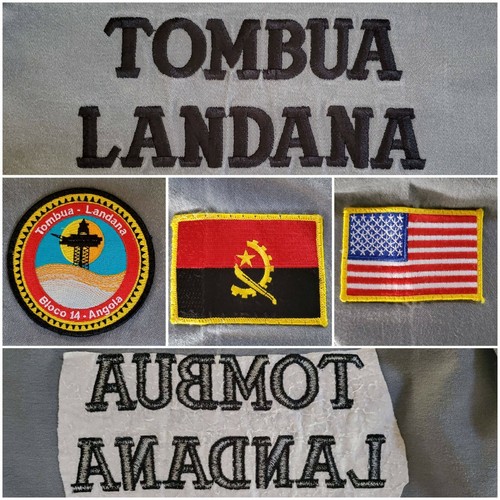 Chevron TOMBUA LANDANA Oil Field 2XL-T Uniform SHIRT Deepwater Block 14 ANGOLA - Picture 2 of 12