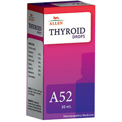 5 X Allen A52 Thyroid Drops (30ml) + FREE DELIVERY - Picture 3 of 3