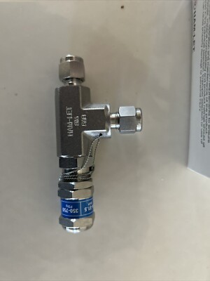 Ham-Let 1/4'' 450 PSI pressure relief valve 