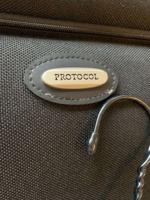 protocol garment bag