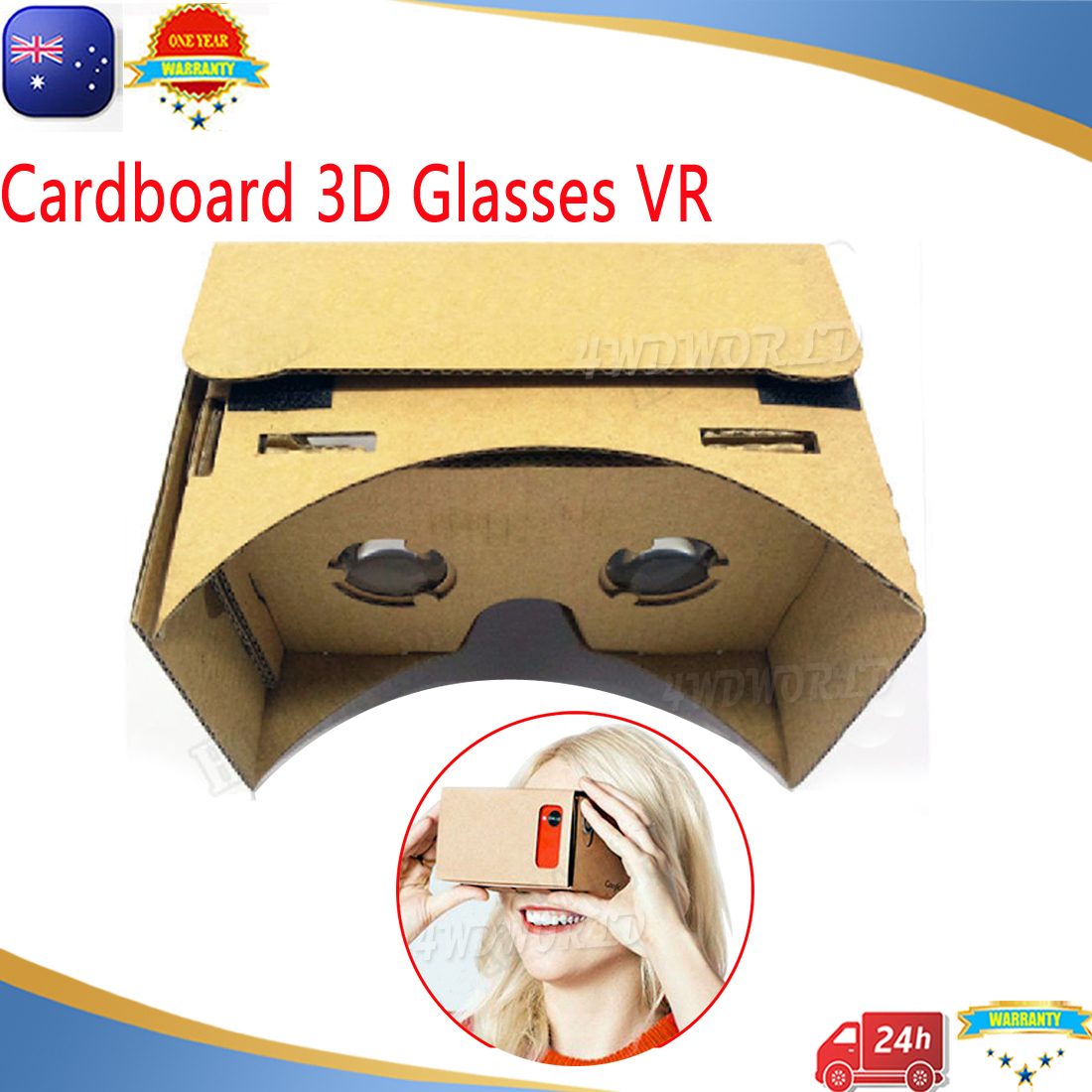 Cardboard 3D Glasses VR Box Virtual Reality Google For iPhone