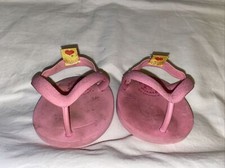 Build a Bear Pink  Sandals Flip Flops 