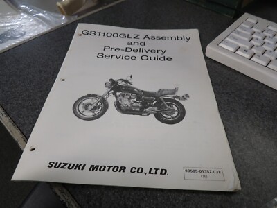 Suzuki Factory Assembly & Pre Delivery Service Guide 99505-01352-03E