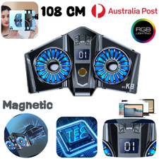 iPad Cooler Radiator Phone Tablet 2 Cooling Fan Gaming Type-c LED RGB Universal