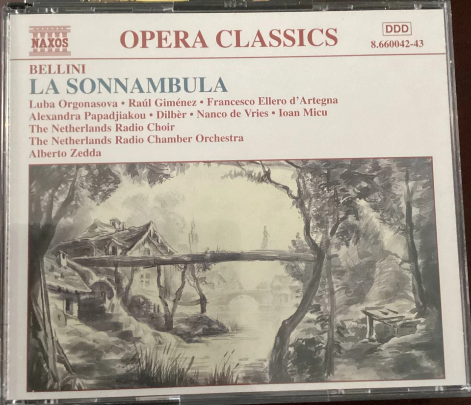 Bellini: La Sonnambula (Gesamtaufnahme) 2 CD's, Alberto Zedda, mit Textheft