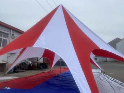 Wasserdicht kommerzielles Event Auto Lot Werbung Strand Festzelt Stern Stretch Zelt