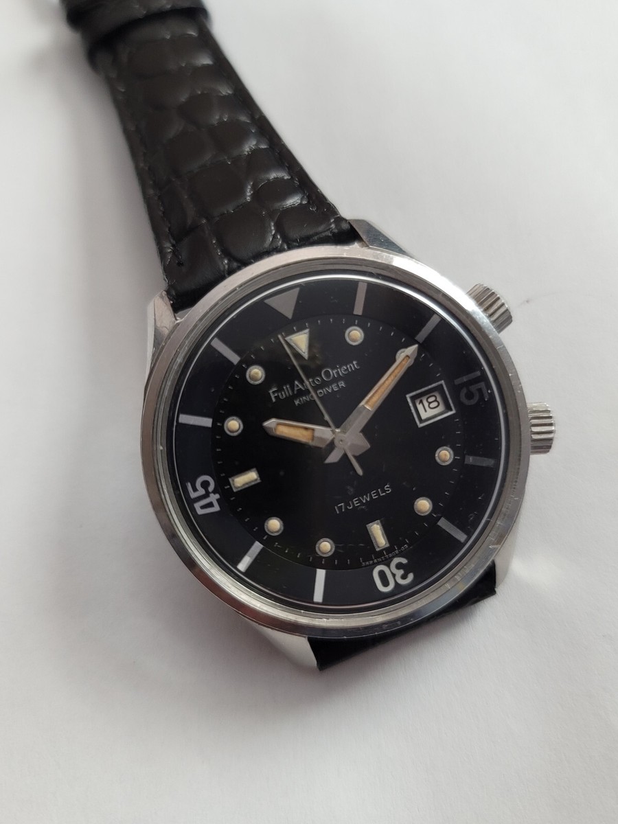 1960s Vintage Orient Full Auto King Diver Automatic SS T19202 42MM